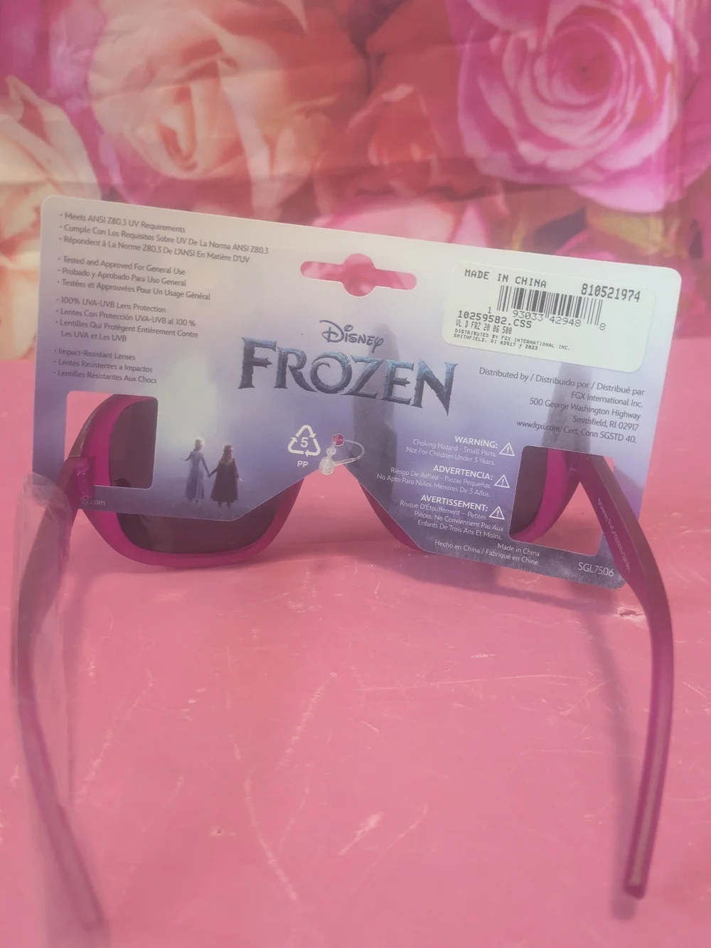 Disney Frozen Purple-Purple Kids Sunglasses